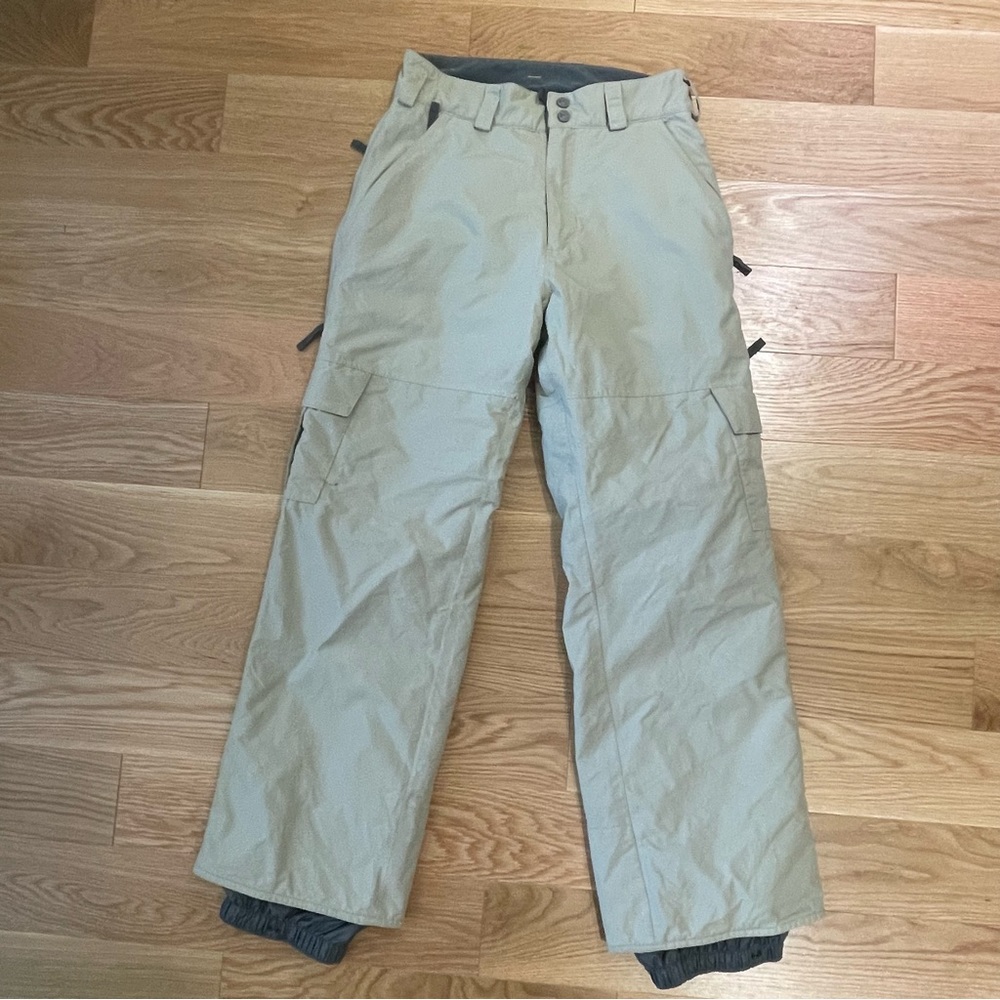 Burton Radar Tan Insulated Rare Snowboard Ski Snow Pants - Small